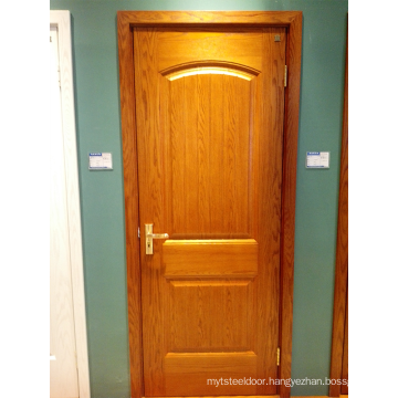 GO-MET01 Modern plywood wooden door unfinished exterior interior doors with locks